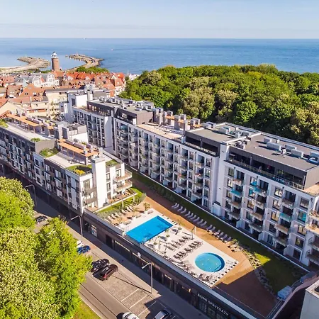 Klif Apartamenty Nadmorskie Tarasy D601 Kołobrzeg Esterno foto